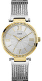 Guess W0638L7 Soho Diamonds Quartz Women's Watch – Silver Dial & Silver Mesh Bracelet