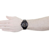 Hugo Boss Driver Black Dial Black Steel Strap Watch for Men - 1513277