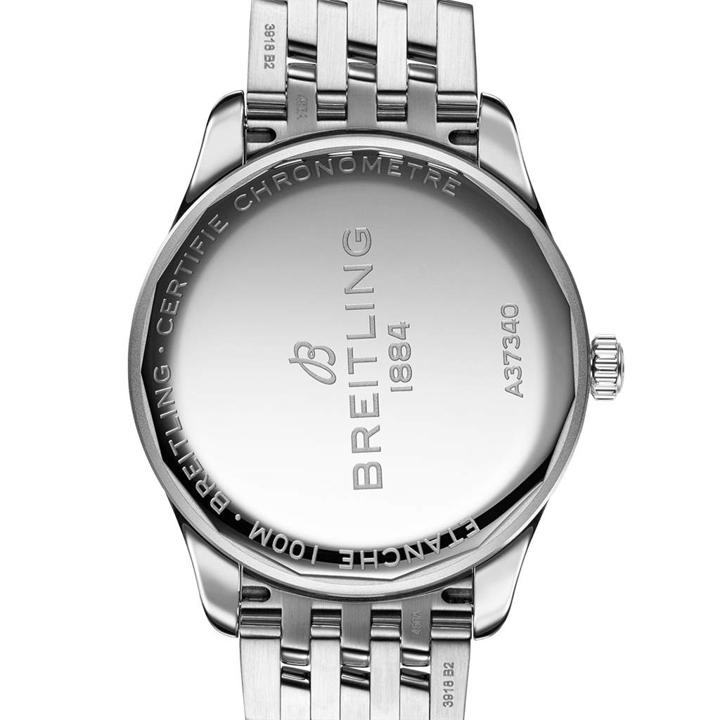 Breitling Premier Automatic 40mm Stainless Steel Silver Dial Mens Watch - A37340351G1A1