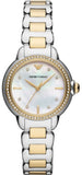 Emporio Armani AR11524 Mia Quartz Women's Watch – Mother of Pearl Dial & Two-Tone Steel Strap