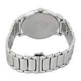 Emporio Armani Luigi Quartz Black Dial Silver Steel Strap Watch For Men - AR2499