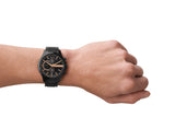 Armani Exchange AX2429 Men's Chronograph Watch – Black Dial with Black Stainless Steel Strap