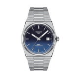 Tissot Powermatic 80 Automatic Gradient Blue Dial Silver Steel Strap Watch for Men - T137.407.11.051.01