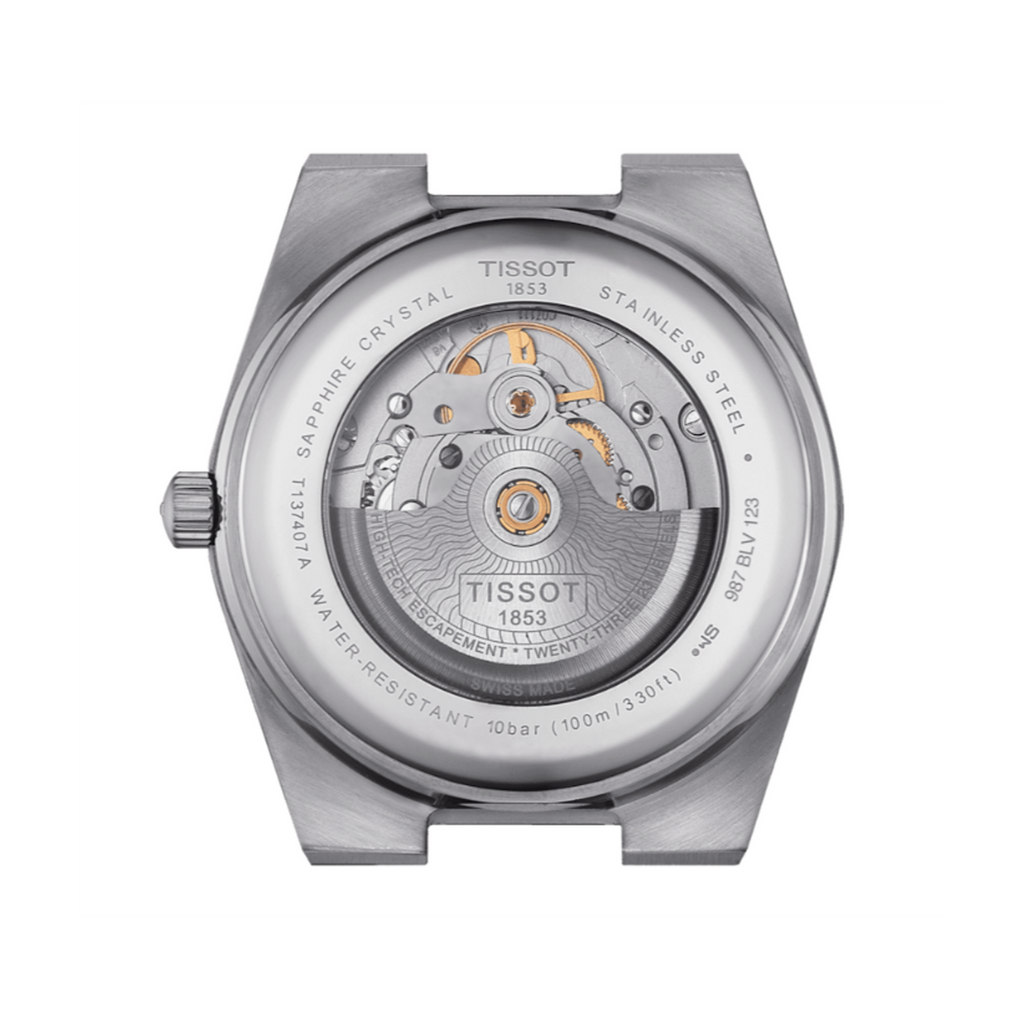 Tissot PRX Powermatic 80 Gradient Blue Dial Silver Steel Strap Watch for Men - T137.407.11.351.01