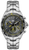 Tag Heuer Formula 1 Ayrton Senna Special Edition Men's Watch CAZ101AF.BA0637 – Grey Dial with Silver Steel Strap