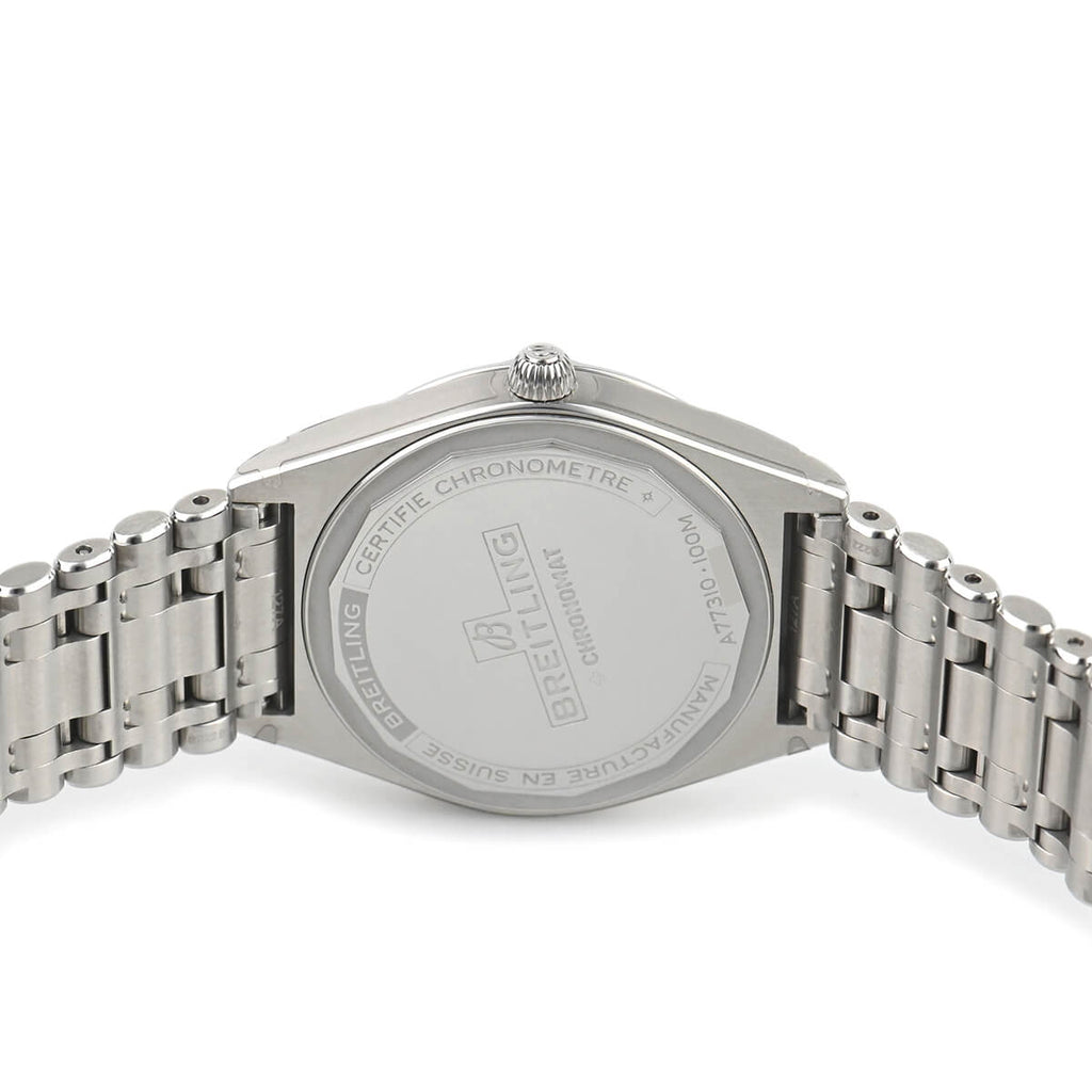 Breitling Chronomat 32 Mother of Pearl Dial Silver Steel Strap Watch for Women - A77310101A4A1