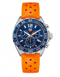 Tag Heuer Formula 1 CAZ1014.FT8028 Men's Quartz Chronograph – Blue Dial with Orange Rubber Strap