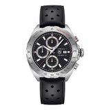 Tag Heuer Formula 1 Calibre 16 Black Dial Black Leather Strap Watch for Men - CAZ2010.FT8024
