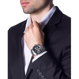 Hugo Boss Ikon Black Dial Silver Steel Strap Watch for Men - 1512965