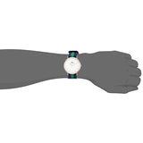 Daniel Wellington Classic Warwick White Dial Two Tone Nylon Strap Watch for Men - DW00100005