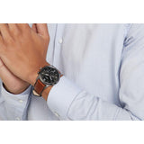 Fossil FS5512 Neutra Chronograph Men’s Watch – Grey Dial & Brown Leather Strap