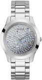 Guess GW0020L1 Crush Quartz Women's Watch – Silver Dial & Silver Steel Bracelet