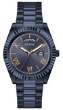 Guess GW0265G9 Connoisseur Men's Watch – Blue Dial & Blue Steel Strap with Quartz Movement