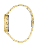 Guess Solstice Diamonds Gold Dial Gold Steel Strap Watch for Women - GW0403L2