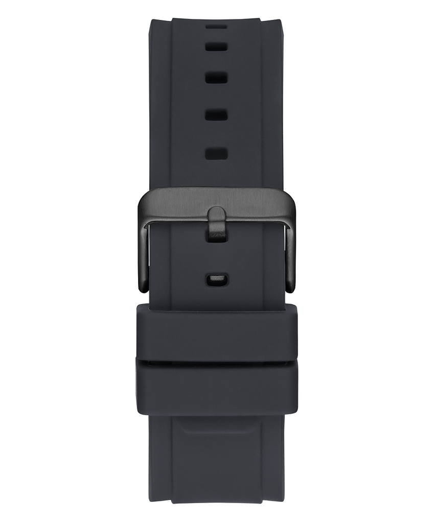 Guess Matrix Multifunction Grey Dial Grey Rubber Strap Watch for Men - GW0423G3