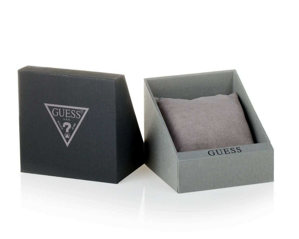 Guess GW0500G1 Legend Men’s Watch – Black Dial & Black Rubber Strap