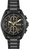 Hugo Boss 1513950 Volane Men's Watch – Black Dial & Black Steel Bracelet