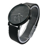 Michael Kors Irving Quartz Black Dial Black Mesh Bracelet Watch For Men - MK8742