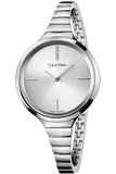 Calvin Klein K4U23126 Lively Quartz Women's Watch – Silver Dial & Silver Steel Bracelet