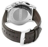 Emporio Armani Valente Chronograph Brown Dial Brown Leather Strap Watch For Men - AR1785