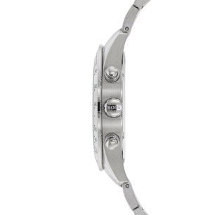 Hugo Boss Talent Blue Dial Silver Steel Strap Watch for Men - 1513582