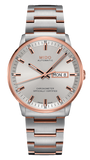 Mido M021.431.22.031.00 Commander II Chronometer Automatic Men's Watch – Silver Dial & Two-Tone Steel Strap