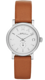 Marc Jacobs MBM1270 Baker Quartz Women’s Watch – White Dial & Brown Leather Strap