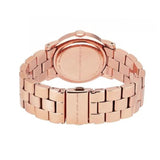 Marc Jacobs Baby Dave Rose Gold Dial Rose Gold Steel Strap Watch for Women - MBM3235