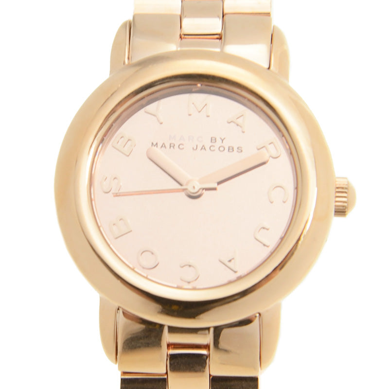 Marc Jacobs Marci Rose Gold Dial Rose Gold Steel Strap Watch for Women - MBM3175