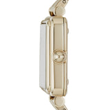Marc Jacobs Vic Silver Dial Gold Steel Strap Watch for Women - MJ3462