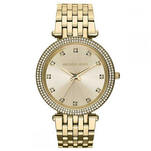 Michael Kors Darci Gold Dial Gold Stainless Steel Strap Watch for Women - MK3216