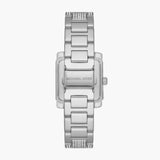 Michael Kors Emery Analog Crystals Silver Dial Silver Steel Strap Watch for Women - MK4648