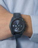 Michael Kors Bradshaw Blue Dial Blue Steel Strap Watch for Men - MK6248