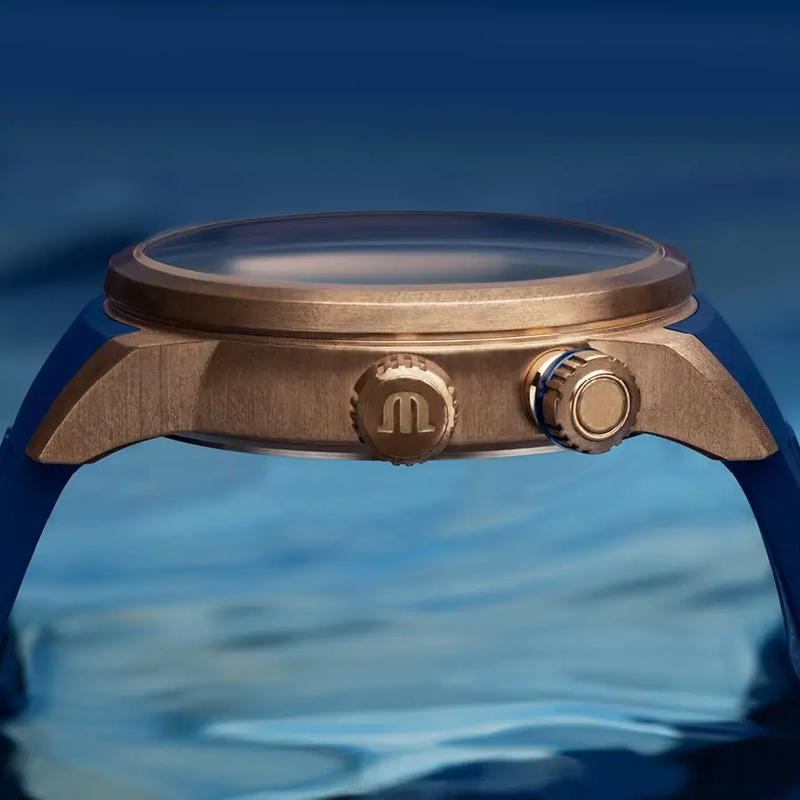 Maurice Lacroix PT6248 Pontos Divers Limited Edition Men’s Watch – Blue Dial & Blue Leather Strap
