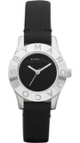 Marc Jacobs MBM1211 Blade Quartz Women’s Watch – Black Dial & Black Leather Strap