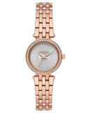 Michael Kors Darci Rose Gold Dial Rose Gold Steel Strap Watch for Women - MK3439