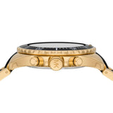 Michael Kors Everest Chronograph Black Dial Two Tone Steel Strap Watch For Men - MK8979