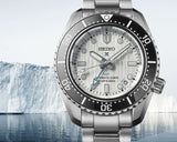 Seiko Prospex Sea Arctic Ocean GMT Limited Edition Silver Dial Silver Steel Strap Watch For Men - SPB439J1