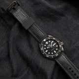 Seiko 5 Sports SRPD65K3 Automatic Men's Watch – Black Dial & Black Silicone Strap