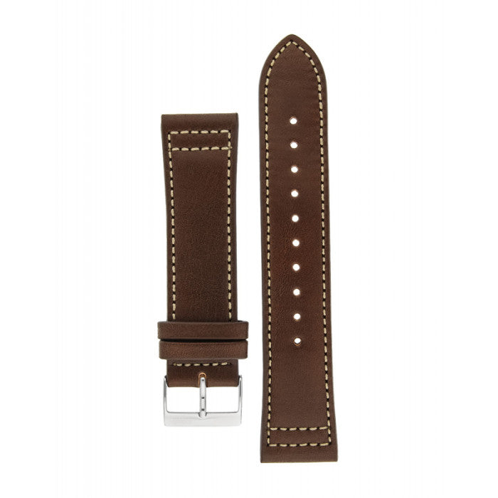 Hugo Boss Pioneer Chronograph Blue Dial Brown Leather Strap Watch For Men - 1513709