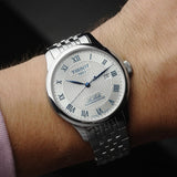 Tissot T006.407.11.033.03 Le Locle Powermatic 80 Men's Watch – Silver Dial & Silver Steel Strap