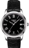 Tissot T033.410.16.053.01 Classic Dream Men's Watch – Black Dial & Black Leather Strap