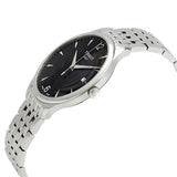 Tissot T Classic Tradition Black Dial Silver Steel Strap Watch For Men - T063.610.11.057.00