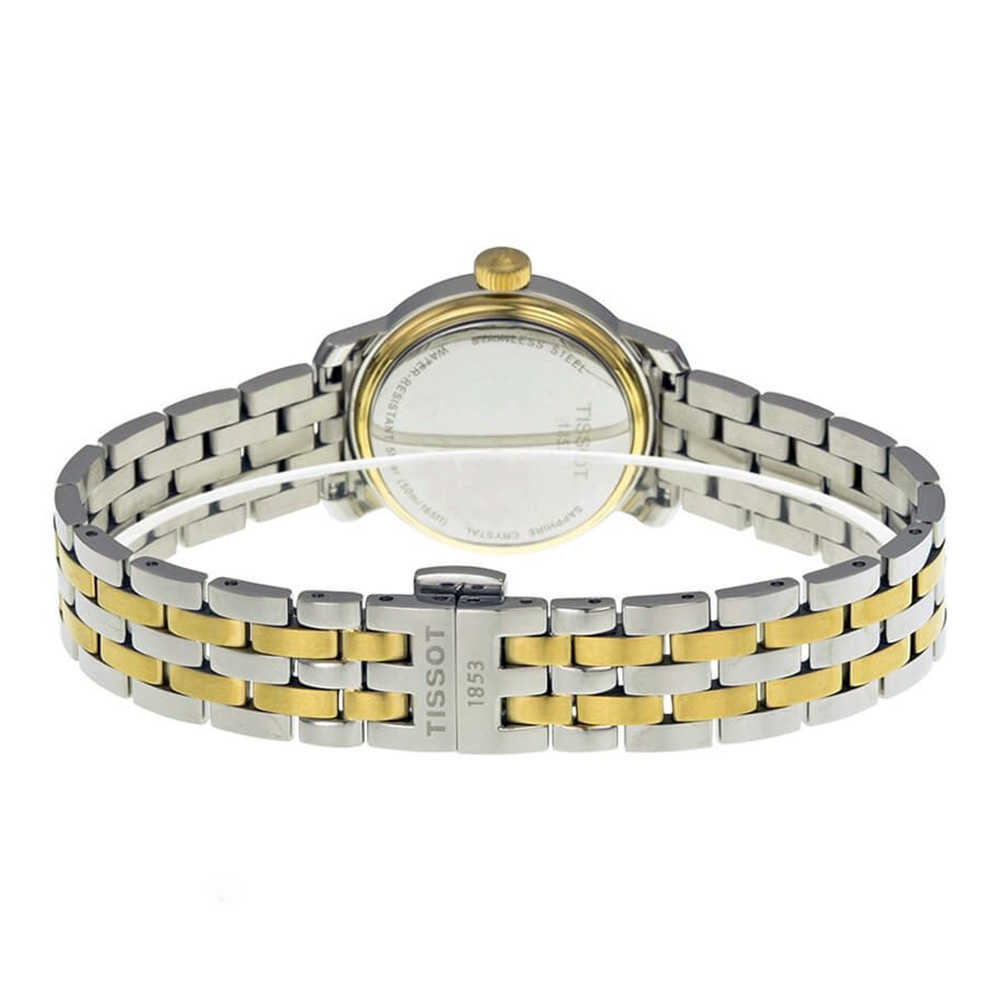 Tissot T Classic Bridgeport Lady White Mother of Pearl Dial Watch For Women - T097.010.22.118.00