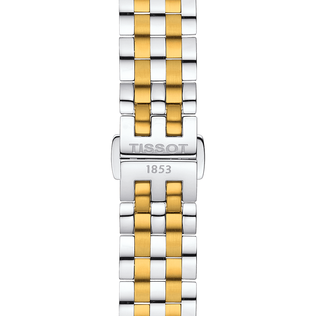 Tissot T Classic Bridgeport Lady White Mother of Pearl Dial Watch For Women - T097.010.22.118.00