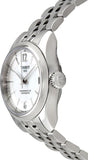 Tissot Ballade Powermatic 80 Automatic Mother of Pearl Dial Silver Steel Strap Watch For Women - T108.208.11.117.00