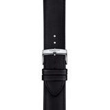 Tissot T Classic Everytime Large White Dial Black Leather Strap Watch For Men - T109.610.16.031.00