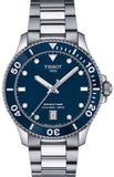 Tissot Seastar 1000 Blue Dial Silver Steel Strap Watch For Men - T120.410.11.041.00