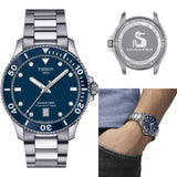 Tissot T120.410.11.041.00 Seastar 1000 Men’s Watch – Blue Dial & Silver Stainless Steel Bracelet
