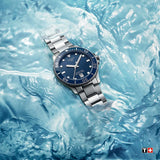 Tissot T120.410.11.041.00 Seastar 1000 Men’s Watch – Blue Dial & Silver Stainless Steel Bracelet